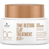 Schwarzkopf BonaCure Clean Performance Time Restore Klei Treatment Q10+ Masker - 200ml | Voor Haarmasker zonder siliconen