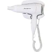 Beper 40.490 - Compacte Haardroger voor Hotel - Wandmontage - Handige Haardroger voor Hotels - 2000W - Wit
