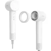 Coshare SuperFlowSE - HD20E - White-onische Haardroger-Lichtgewicht-Reisföhn-1300W-Met geurring- Slechts 360g