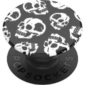Ginza.se , PopGrip voor Universele Smartphone Skelly, Wit / Zwart