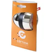 Cortina koplamp amsterdam batterij chroom zwart
