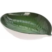 Excellent houseware Bord melamine bladvorm 23x15cm