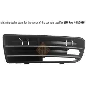 ISAM 0907717 Ventilatiegrille, bumper