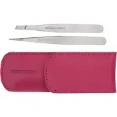 Tweezerman Petite Tweeze Set Pink Case
