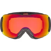Uvex Skibril Downhill 2100 CV S2 Black / Mirror Scarlet