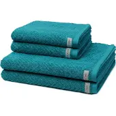 Ross Dames en Heren 2 X handdoek 2 X douchehanddoek - in set Smart