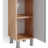 Vicco Fynn Halfhoge kast – 30 x 95 cm Groen