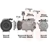 VAN WEZEL 8200K237 Aircopomp