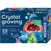 Kosmos Crystal Growing - Experimenteerset - Kweek Je Eigen Gekleurde Kristallen - Maak Kristalgrotten en Kristalfiguren - Complete Scheikundeset - STEM Speelgoed - Vanaf 10 Jaar