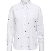 JDY Blouse zwart / wit