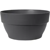 Elho Vibia Campana Schaal 34 - Plantenschaal voor Buiten - 100% Gerecycled Plastic - Ø 33.9 x H 17.4 cm - Antraciet