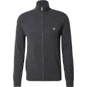 Gant Gebreid vest antraciet