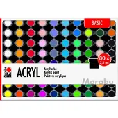 Marabu Acrylfarbe Set Basic