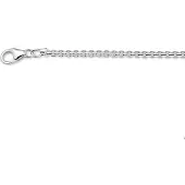 Trendjuwelier huiscollectie 1018832 Zilveren Ketting Venetiaans 2,0 mm