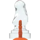 Dinoo - Primal Desires Extra Grote Dildo Met Zuignap Parasaur - Transparant