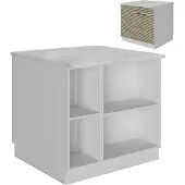 Vicco Fame-Line Keukeneiland – 90 cm met lade, zonder werkblad Eiken paneel
