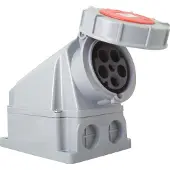 Kopp CEE stopcontact 5-polig 400V 6H 63A IP44 (106300008)