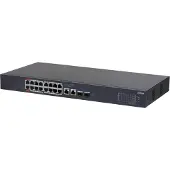 Dahua Technology CS4220-16GT-240, Beheerde switch, L2, Gigabit Ethernet (10/100/1000), Ondersteunt Power over Ethernet (PoE), Geschikt voor montage in een rack