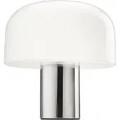 Flos Bellhop Glass T Tafellamp - Tafellampen Aluminium Bright aluminum - F1074064