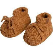 Babys Only Slofjes teddy Soul caramel - 3-6 mnd