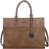 Wimona Franca 14'' Laptoptas taupe