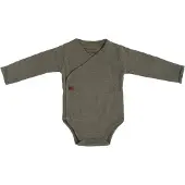 Babys Only Rompertje lange mouw Melange khaki - 56