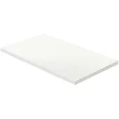 Tiger Wasblad s-line zonder uitsparingen 80 cm hoogglans wit