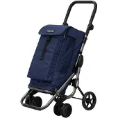 Playmarket Go Up Premium Boodschappentrolley blauw