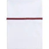 Babys Only Wieglaken gebreide bies stone red/wit
