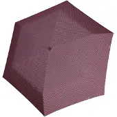 Doppler Paraplu 'Carbonsteel Mini Slim' lila / wit