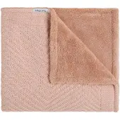 Babys Only cotdeken teddy Grace Blush - 100 x 135 cm - 50% katoen, 50% acryl