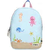 Zebra trends Kids Backpack lightblue