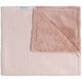 Babys Only Ledikantdeken teddy Dawn blush/ecru