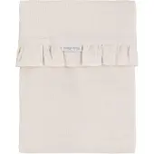 Babys Only Wieglaken Calm warm linen - met ruffle