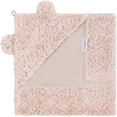 Babys Only Wikkeldeken Snow oud roze - met oortjes
