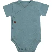 Babys Only Rompertje Melange stonegreen - 44