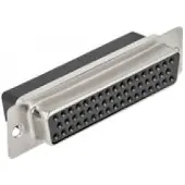 DeLOCK D-Sub HD 50 pin crimp female, metal