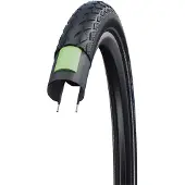 Schwalbe Stijve band Marathon Hs620 Per.gg Ad.eco - zwart reflecterend - Zwart - 27,5x2,15