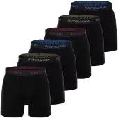 Scotch & Soda Boxershorts blauw / donkerrood / zwart