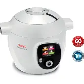 Tefal CY851130, 6 liter, chroom, wit