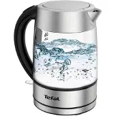 Tefal KI 772D - Elektrische Waterkoker - 1,7L - 2200W - Temperatuurregeling - Glasdesign