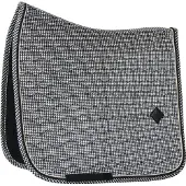 Kentucky Horsewear Horsewear - Zadeldoek - Pied de Poule Zadeldekje - Dressuur - Zwart