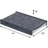 Valeo 715842 Interieurfilter