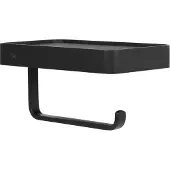 Ben Mykanto toiletrolhouder 18,8x10x9cm mat zwart