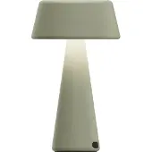 Extreme Lounging - b-lamp - decoratieve tafellamp oplaadbaar - binnen & buiten - draadloos en dimbaar - 20x12cm - sage green