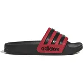 Adidas Adilette Shower Slippers Kids Zwart Rood
