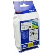 Brother Tape TZe-161 Zwart op transparant (36 mm)