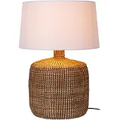 Lucide AMBALA - Tafellamp - Ø 45 cm - 1xE27 - Naturel - Premium