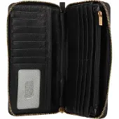 Fossil Liza portemonnee leer 20 cm black 1