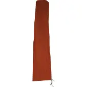 MCW Beschermhoes Meran voor marktparasol tot 5m, hoes met rits ~ terracotta